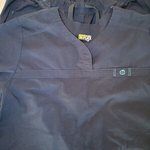 WonderWink X-Large Navy Scrub Set